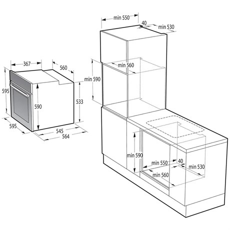 фото: Духовой шкаф Gorenje BPSA6747A08BG