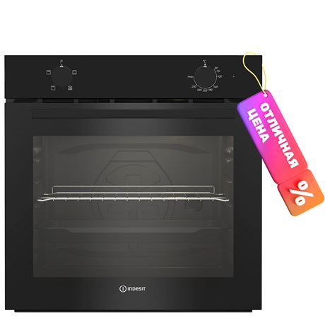 фото: Духовой шкаф Indesit IFE 2420 BL