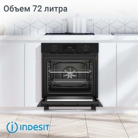 фото: Духовой шкаф Indesit IFE 3644 BL