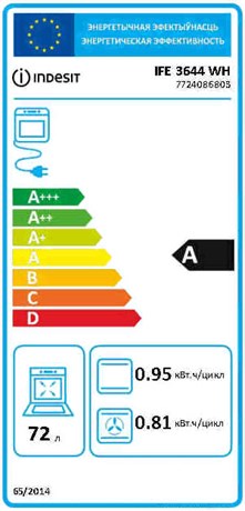 фото: Духовой шкаф Indesit IFE 3644 WH