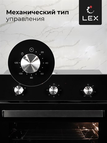 фото: Духовой шкаф LEX EDM 041 BL