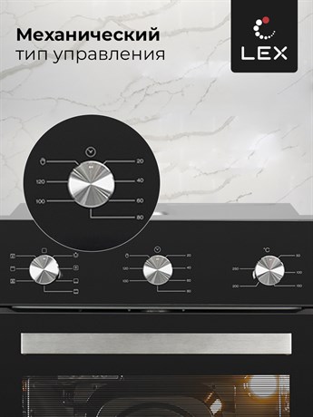 фото: Духовой шкаф LEX EDM 073 BL