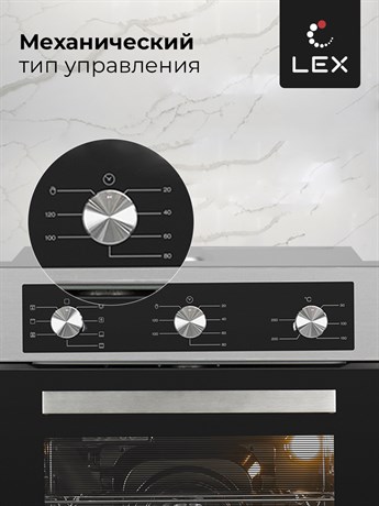 фото: Духовой шкаф LEX EDM 073 IX