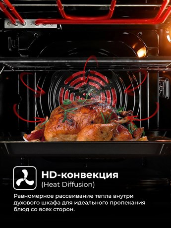 фото: Духовой шкаф LEX EDM 077C BL