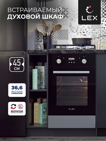 фото: Духовой шкаф LEX EDP 4571 BL