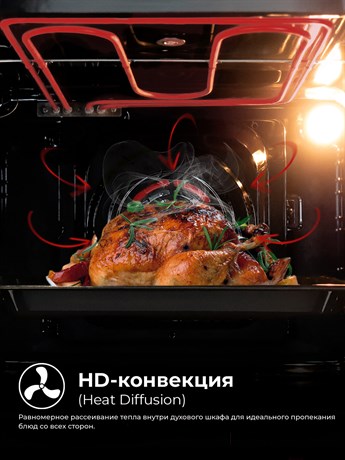 фото: Духовой шкаф LEX EDS 101 BBL