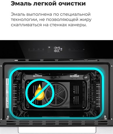 фото: Духовой шкаф Maunfeld AMCO458GW