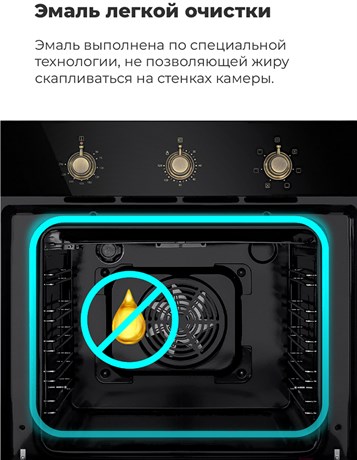 фото: Духовой шкаф Maunfeld EOEFG.566RBG.MT