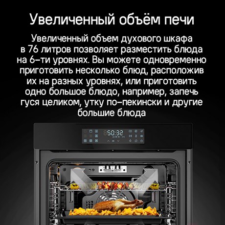 фото: Духовой шкаф Maunfeld EOEH7615B