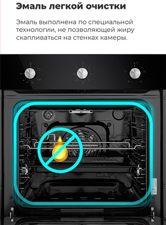 фото: Духовой шкаф Maunfeld EOGC604W