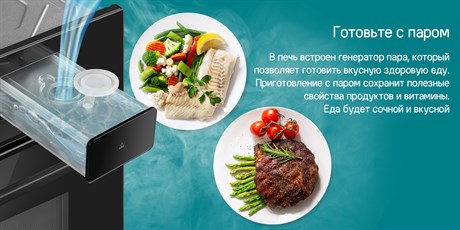 фото: Духовой шкаф Maunfeld MEOR7216STFB