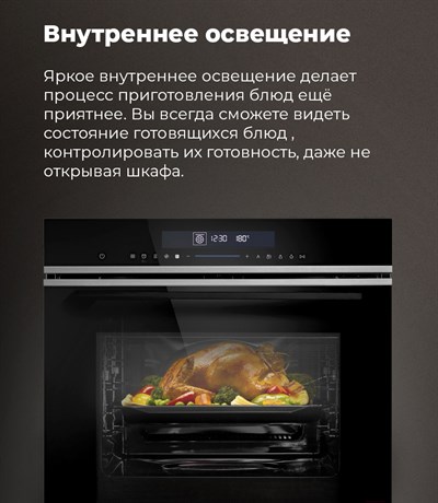 фото: Духовой шкаф Maunfeld MEOR7217SMW