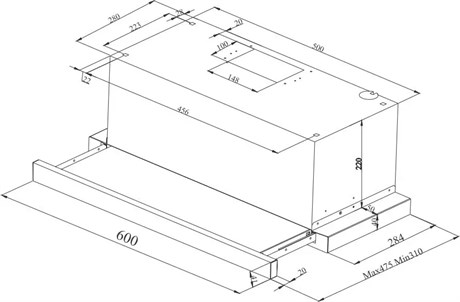 фото: Кухонная вытяжка Beko HNT 61630 X