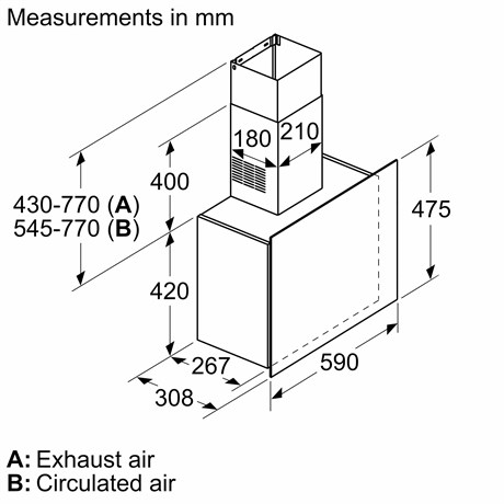 фото: Кухонная вытяжка Bosch DWF65AJ60T