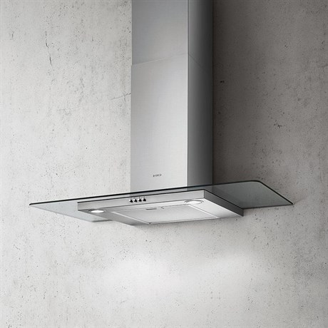 фото: Кухонная вытяжка ELICA Flat GLASS IX/A/90