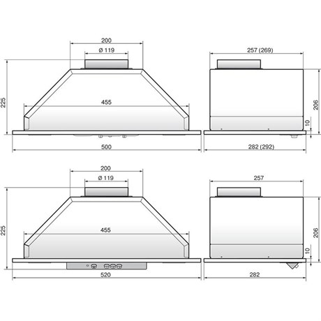 фото: Кухонная вытяжка ELIKOR 52Н-400-П3Д нержавейка