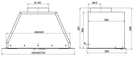 фото: Кухонная вытяжка ELIKOR Flat 42П-430-К3Д
