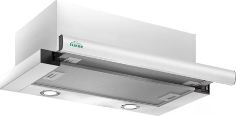 фото: Кухонная вытяжка ELIKOR Интегра S2 60 белый/белый