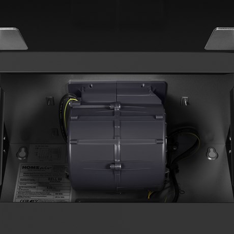 фото: Кухонная вытяжка Homsair Bell 60 черный