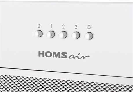 фото: Кухонная вытяжка Homsair Camelia power 60 белый