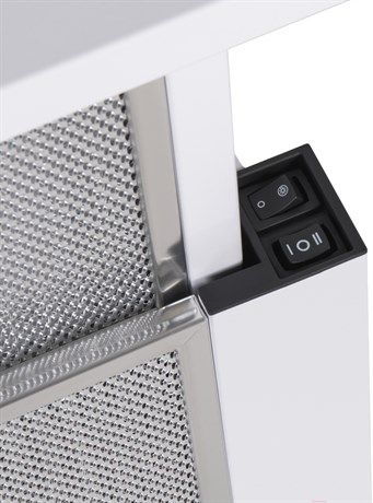 фото: Кухонная вытяжка Homsair Flat 50 белый