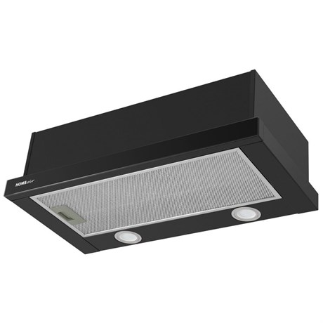 фото: Кухонная вытяжка Homsair Flat 60 Glass черный