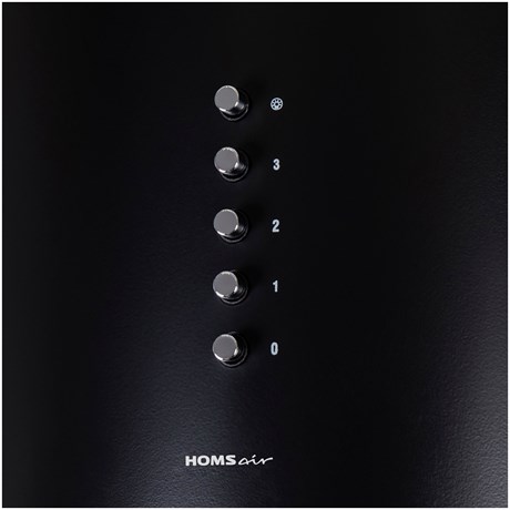 фото: Кухонная вытяжка Homsair FLY 1000PH черный