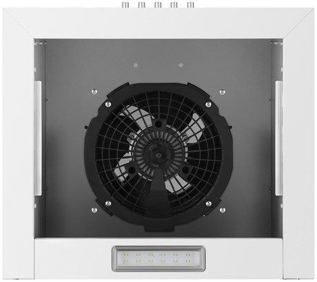 фото: Кухонная вытяжка Homsair PHLOX Push 40 белый