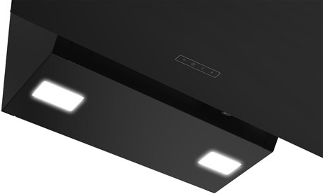 фото: Кухонная вытяжка Hotpoint HPHV 62FLT BL