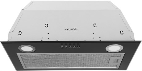 фото: Кухонная вытяжка Hyundai HBB 6033 BK