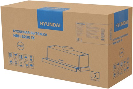 фото: Кухонная вытяжка Hyundai HBH 6230 IX