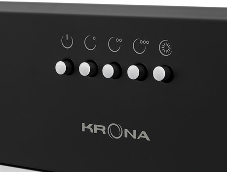 фото: Кухонная вытяжка Krona Adel 600 black PB