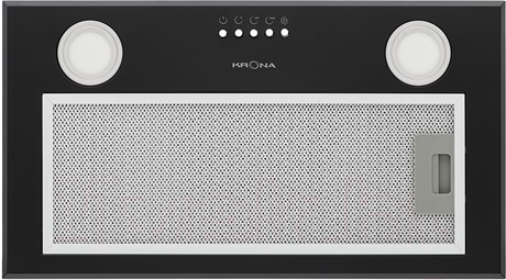 фото: Кухонная вытяжка Krona Adel 600 black PB