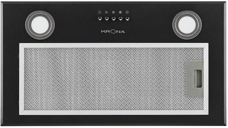 фото: Кухонная вытяжка Krona Ambra 600 black PB