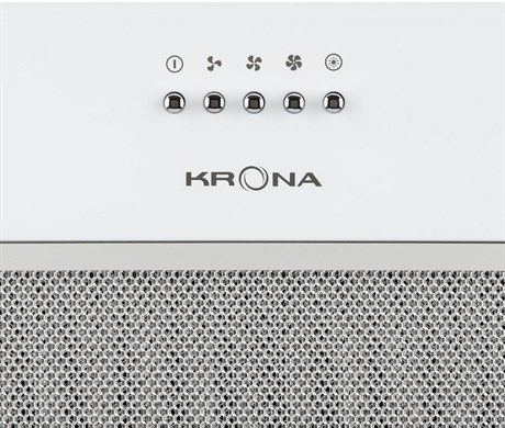 фото: Кухонная вытяжка Krona Ambra 600 white PB