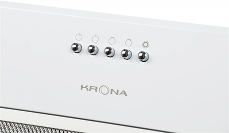 фото: Кухонная вытяжка Krona Ameli 600 white PB