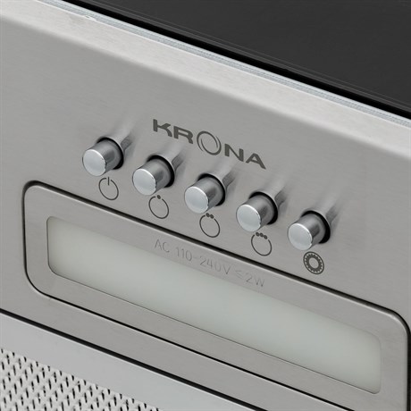 фото: Кухонная вытяжка Krona Ameli Light 600 inox PB