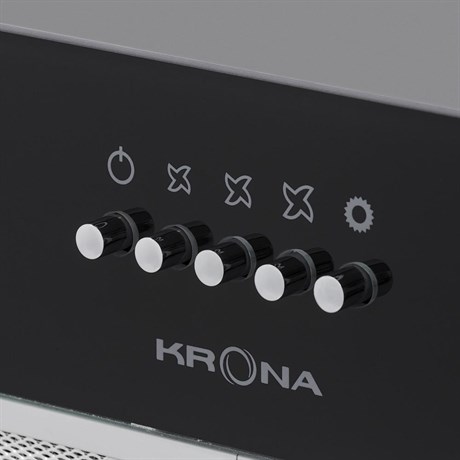 фото: Кухонная вытяжка Krona Arven 500 black PB