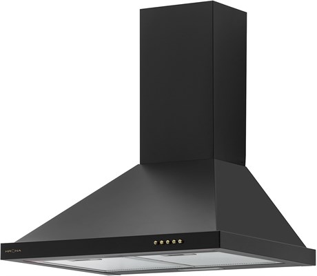 фото: Кухонная вытяжка Krona Bella Retro 600 Black PB