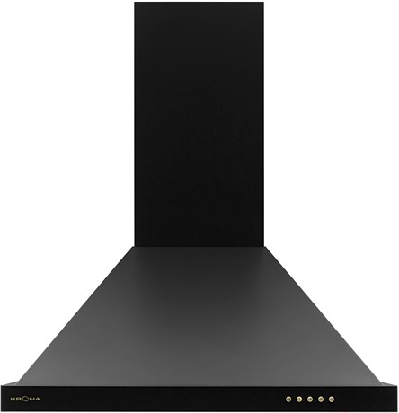 фото: Кухонная вытяжка Krona Bella Retro 600 Black PB