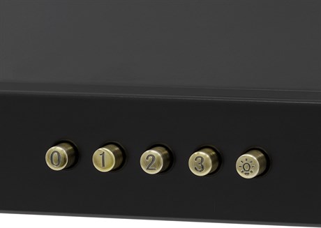 фото: Кухонная вытяжка Krona Bella Retro 600 Black PB