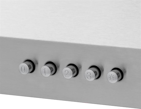 фото: Кухонная вытяжка Krona Briana 600 Inox PB