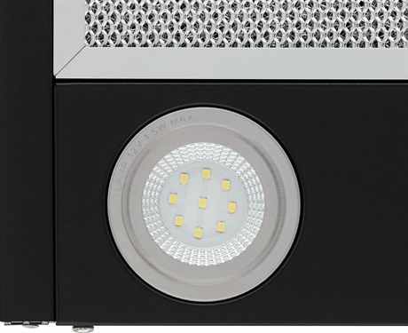 фото: Кухонная вытяжка Krona Domenika 600 black/inox S
