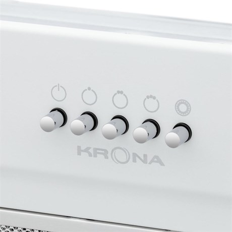 фото: Кухонная вытяжка Krona Elisa 600 white PB