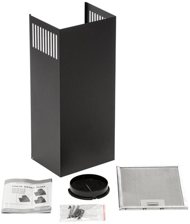 фото: Кухонная вытяжка Krona Elma 600 black PB