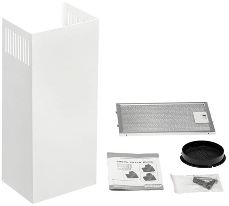 фото: Кухонная вытяжка Krona Elma 600 white PB