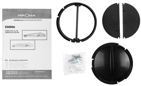 фото: Кухонная вытяжка Krona Emma 600 inox PB
