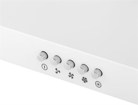 фото: Кухонная вытяжка Krona Emma 600 white PB lite