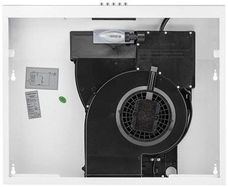 фото: Кухонная вытяжка Krona Emma 600 white PB lite
