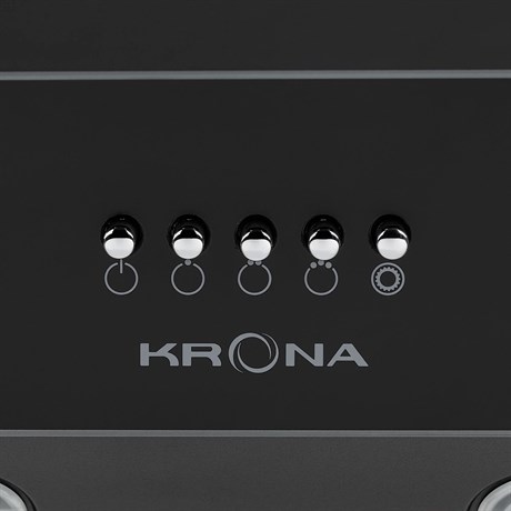 фото: Кухонная вытяжка Krona Erica 600 black PB